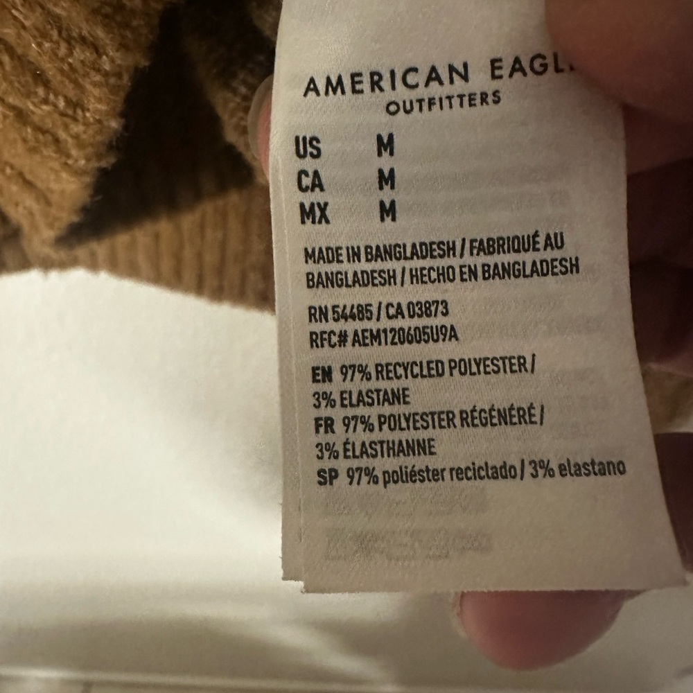American Eagle Outfitters Warm Brown Crew Neck Sweater 0031
B2 - Picture 3 of 4